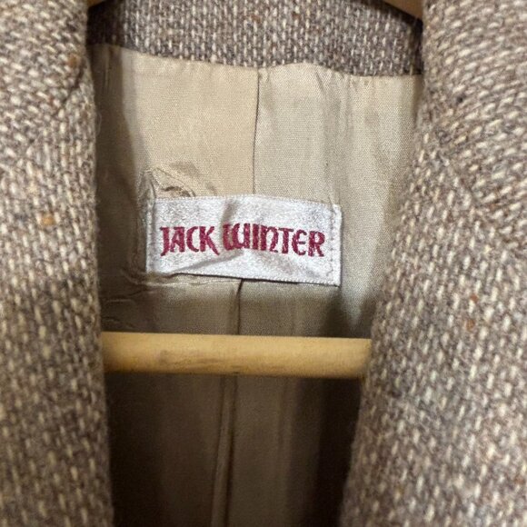 Vintage Jack Winter 100% Pure Wool Blazer, Size 10 - Picture 3 of 7